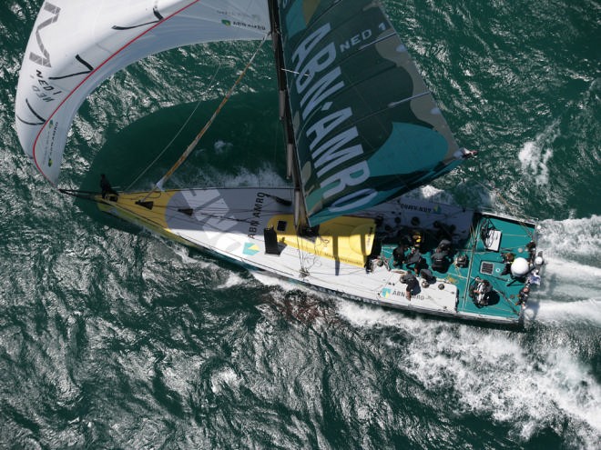 Volvo Ocean race 2005-2006 ABN Amro 1 -Musto screen saver image © Musto Australasia www.musto.com